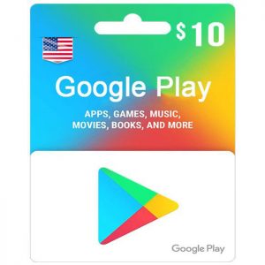 Buy 10 USD Google Play Gift Card Pakistan