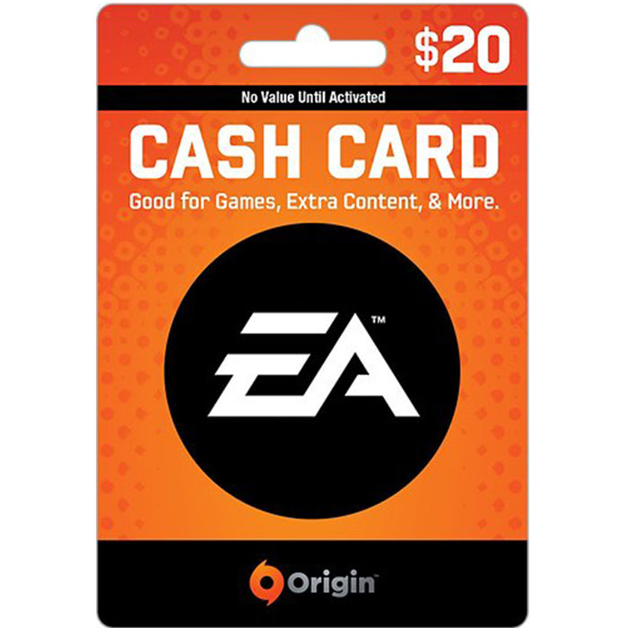 EA Origin Cash Card 20 USD Origin Key UNITED STATES